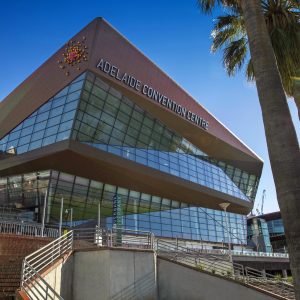 Adelaide Convention Centre Cladding - Entrance