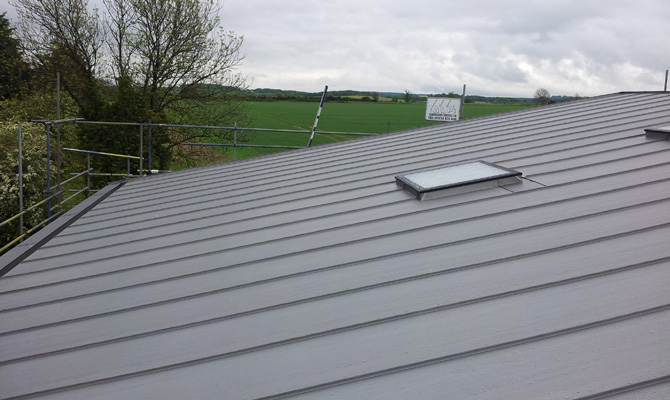Minimum Pitch Zinc Roof - how low can you go?