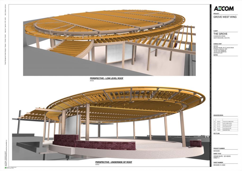 Grove Hotel Copper Cladding - Structural Drawing