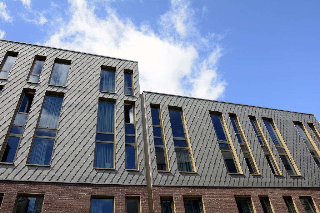 zinc shingles window reveal