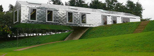 Balancing-Barn-uginox-bright-stainless-steel-shingles