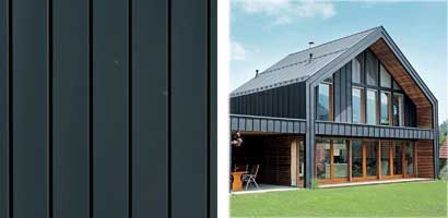 Prefalz P.10 Anthracite Aluminium by Prefa