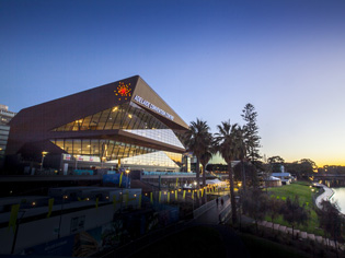 Zinc Cladding at Adelaide Convention Centre