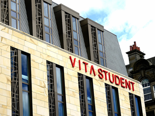 Vita Student Newcastle – Timeless yet contemporary zinc and stone