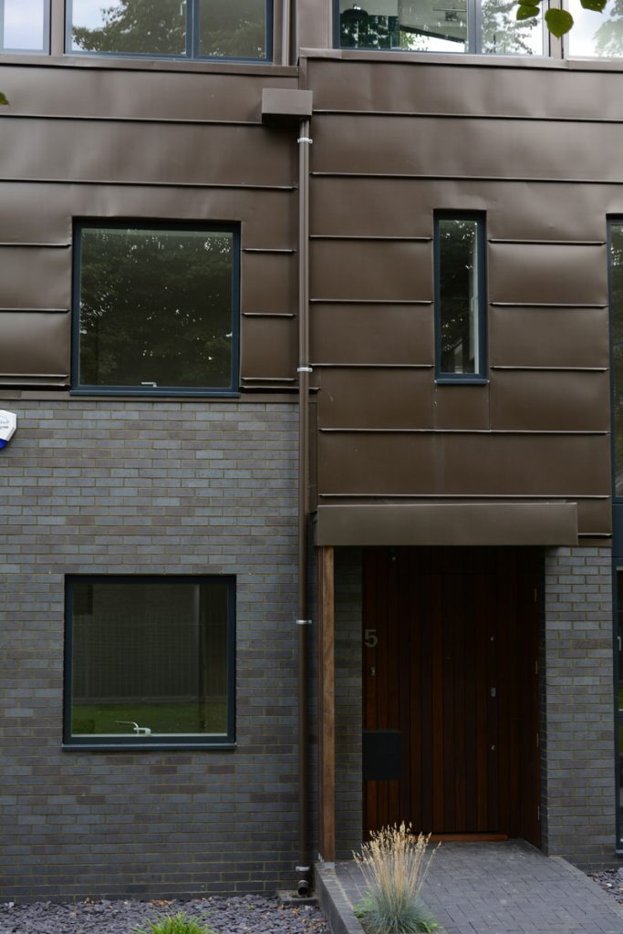 Brown Zinc Townhouses Church Walk Stoke Newington