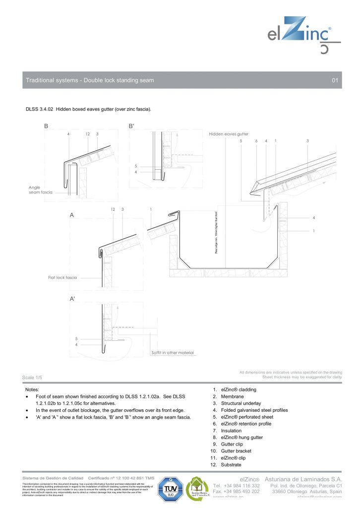 Hidden-Eaves-Box-Gutter-over-zinc-fascia-elZinc-DLSS-3.4.02-Eng