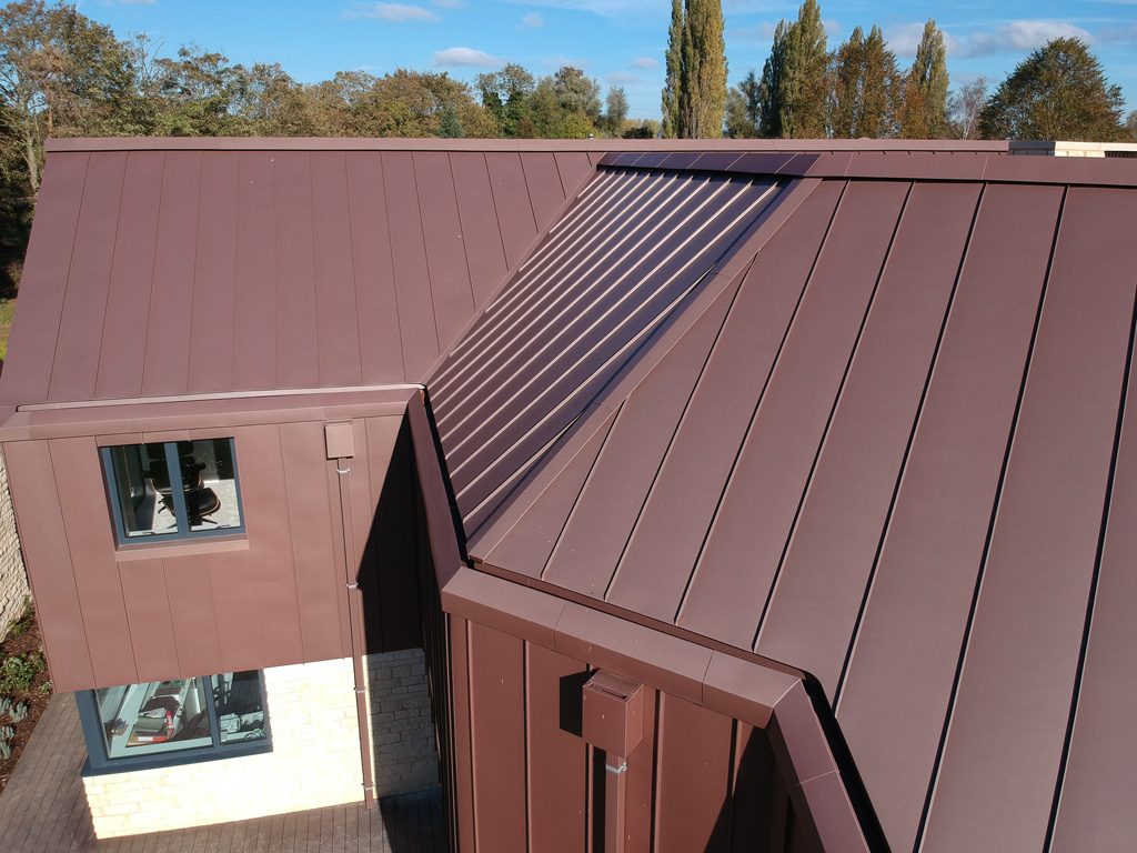 Close up of the roof of house in Blunham