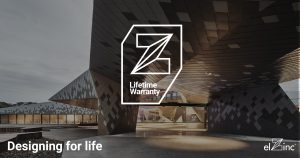 elZinc Lifetime Zinc Warranty Banner