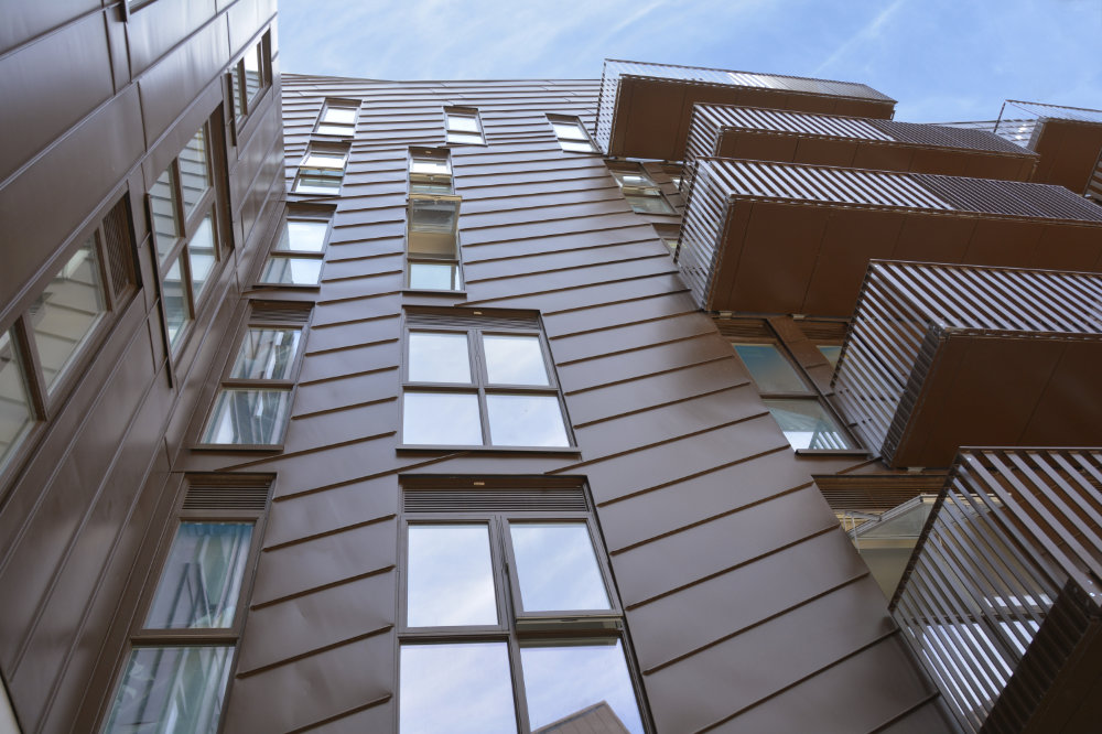 Zinc Roofing and Cladding for Housing: 83 Barchester Street, Poplar