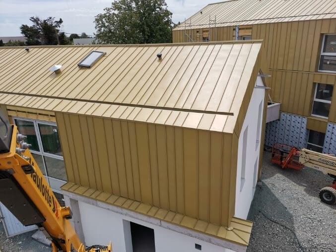 Standing Seam Zinc Roof Build Up Options