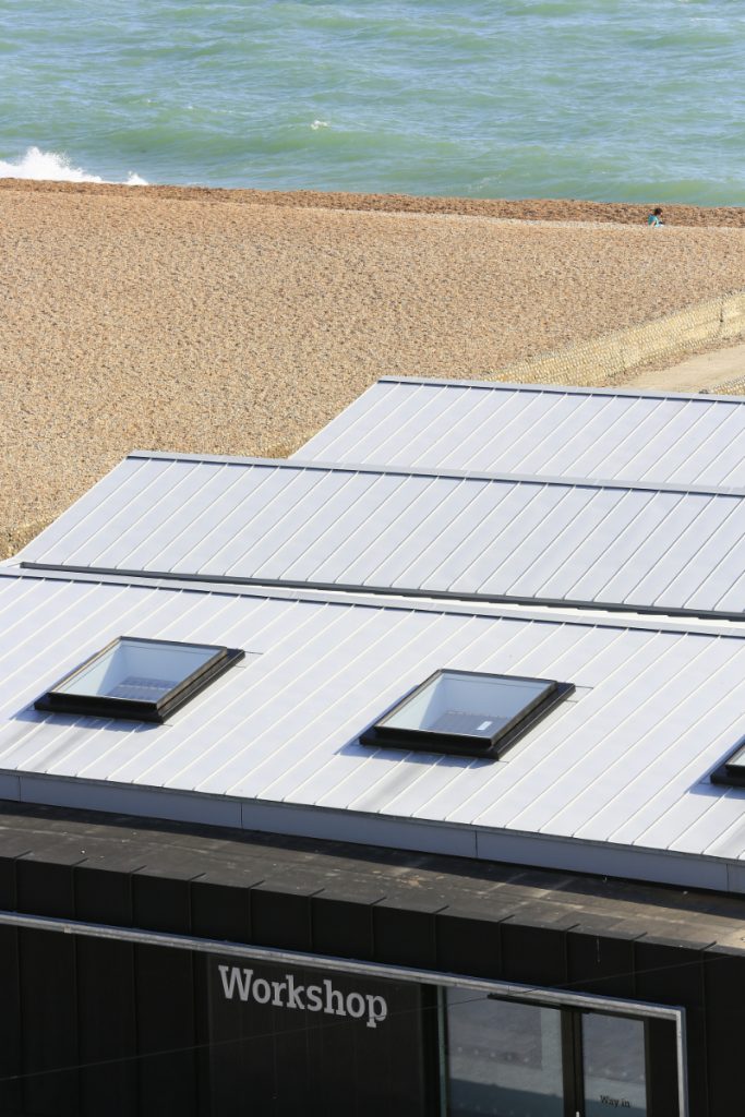 Zinc Standing Seam Rooflights Volks Train Sheds